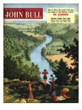 John Bull  Outdoors Rivers Countryside Ramblers Hiking Magazine  UK  1955