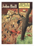 John Bull  Firemen Heroes Magazine  UK  1950