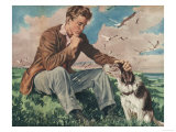 John Bull  A Man and His Pets  UK  1940