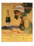 Great Western Champagne  Alcohol  USA  1920