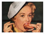 Eating Hamburgers  USA  1950