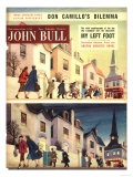 John Bull  Suburbia Commuters Buses Routemasters Magazine  UK  1954