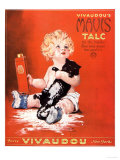 Mavis Talc Cats Talcum Powder  USA  1920