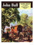 John Bull  Gypsies Caravans Magazine  UK  1950