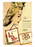 Coty Make-Up: Lipstick and Face Powder  USA  1933
