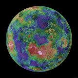 Venus Centered on the North Pole
