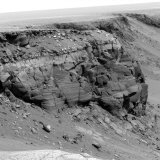 Cliff on the Surface of Mars