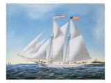 America's Cup Yacht Race of 1885: the Puritan and the Genesta  1886