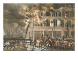The Life of a Fireman  Now Then with a Will - Shake Her Up Boys!  1854