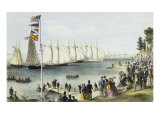 The New York Yacht Club Regatta  1869