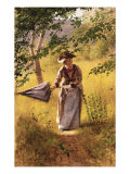 Lady with a Parasol