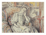 Woman Resting on a Divan  Femme Se Reposant Sur Un Divan  1908