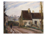 The Cottages Near D'Osny  Les Masures Pres D'Osny  1872