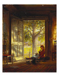 In the Glow  Sunset  1872