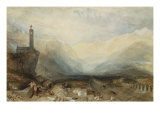 The Splugen Pass  c1842-1843