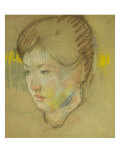 Head of a Young Woman  c1895