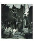 Mandan Initiation Ceremony  1888