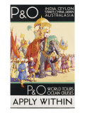 P&O World Tours Dorothy Newsome  c1930