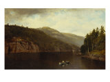 Boating on Lake George  1870