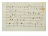 Autographed Manuscript Signed and Dedicated of the Grande Valse Brilliante  Opus 18 in E Flat Major