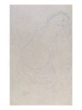 Woman Leaning to the Right with Long Hair  c1910-11