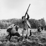 Vincent Auriol  Blasting Away at Pheasants