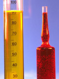 Lab Glassware Ampule and Glass Cylinder