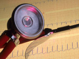 Still Life Stethoscope with ECG Strip