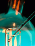Close Up Pipette and Test Tube Laboratory Testing