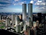 Elaborate City Skyline of New York  New York