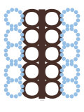 Blue and Brown Design