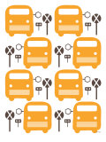 Orange Bus Stop