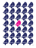 Navy Pink Regatta