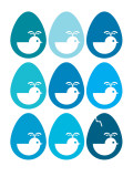 Blue Egg Hatching