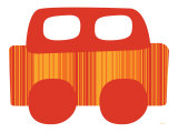 Red Stripe Car