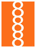 Orange Figure 8 Design