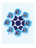 Blue Wreath