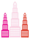 Pink Sky Scrapers