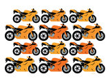 Orange Ducati