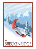 Breckenridge  Colorado  Snowboarder Scene