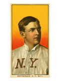 New York City  NY  New York Giants  Christy Mathewson  Baseball Card