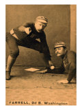 Washington DC  Washington Statesmen  Jack Farrell  Baseball Card