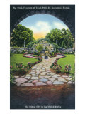 St Augustine  Florida  Fountain of Youth Park View of the Patio