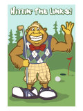 Bigfoot Golfer