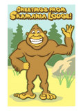 Skamania Lodge  Washington  Bigfoot Smiling