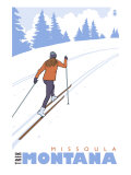 Cross Country Skier  Missoula  Montana