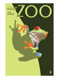 Visit the Zoo  Tree Frog Scene