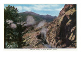 Colorado  View of the Gibraltar Cliffs in the South Boulder Canyon