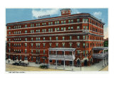 Binghamton  New York  Exterior View of the Arlington Hotel