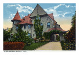 Binghamton  New York  Exterior View of the Kilmer Residence on Riverside Drive